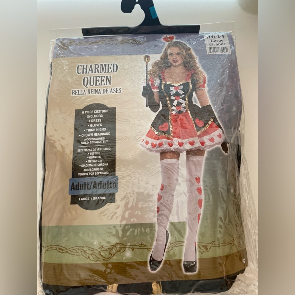 Cute Halloween Women Costume Charmed Queen Dress